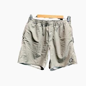 Vuori Light Green Cape Men's Activewear Shorts Size Medium